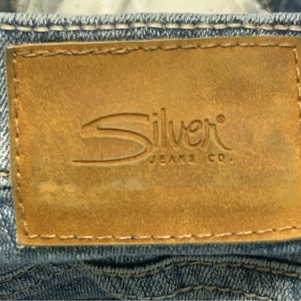 Silver 38/30 Men’s Jeans Blue Straight-Leg Denim - Picture 12 of 12